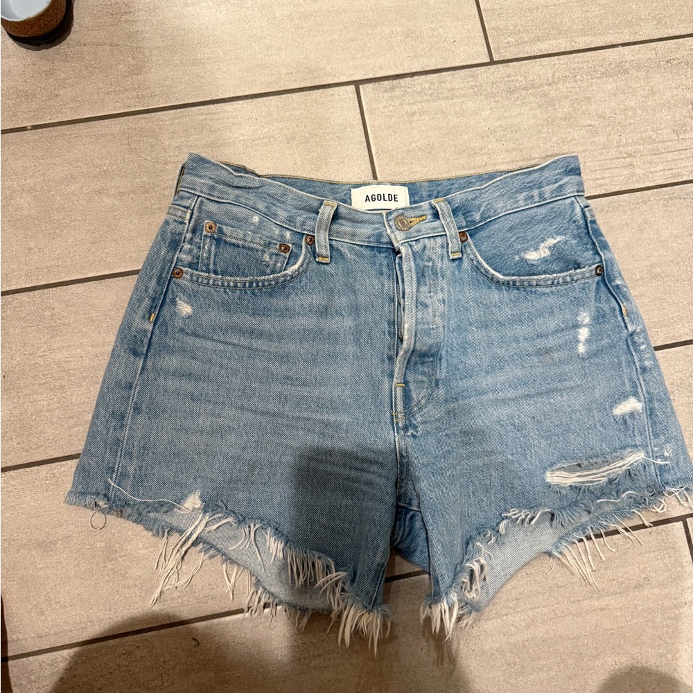 AGOLDE women Parker long shorts